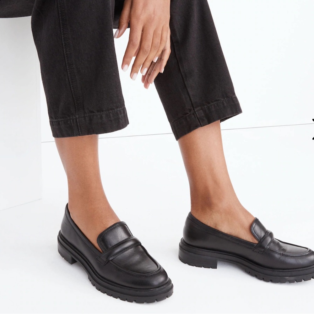 The bradley leather loafer *Madewell*